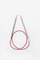 ChiaoGoo 09"/23 cm 4.00 mm/US 6 Knit Red Stainless Steel Needles
